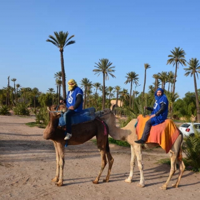 PhotoBalade à chameau autour de Marrakech avec pause thé