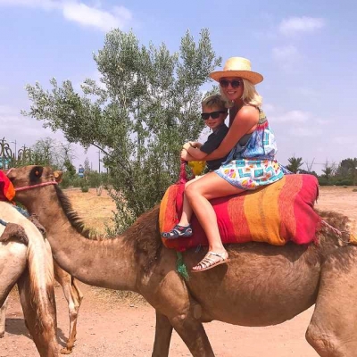 PhotoCampagne et palmeraie de Marrakech : balade d&#039;1 h en chameau