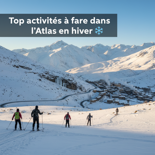 Top activités à faire dans l’Atlas en hiver