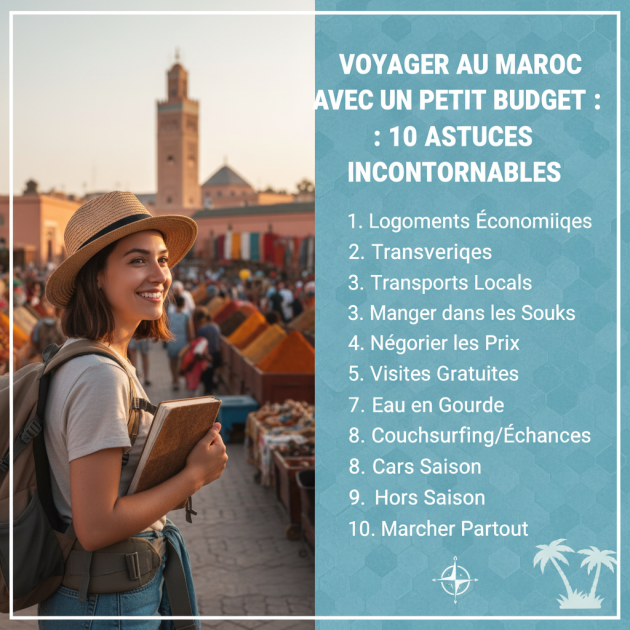 Voyager au Maroc avec un Petit Budget : 10 Astuces Incontournables