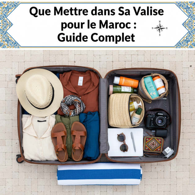 Que Mettre dans Sa Valise pour le Maroc : Guide Complet