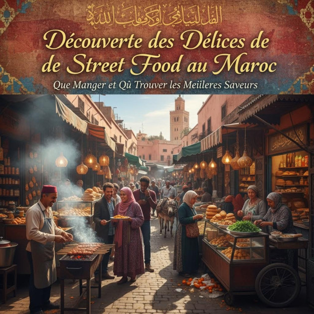 Découverte des Délices de la Street Food au Maroc : Que Manger et Où Trouver les Meilleures Saveurs
