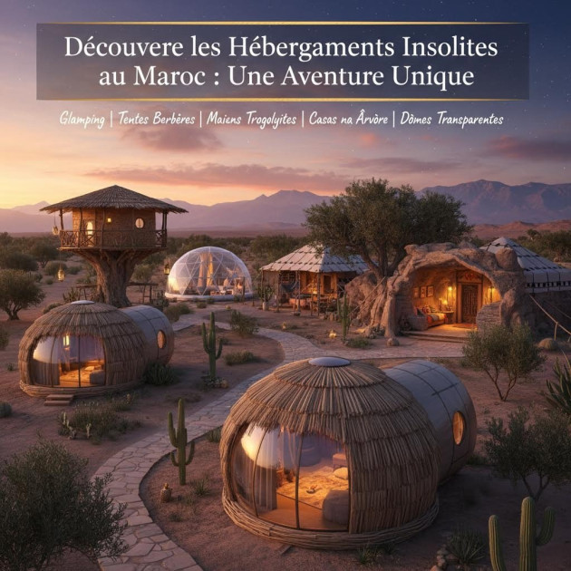 Découvrez les Hébergements Insolites au Maroc : Une Aventure Unique