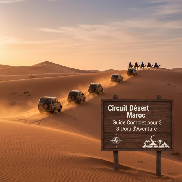 Circuit Désert Maroc : Guide Complet pour 3 Jours d'Aventure