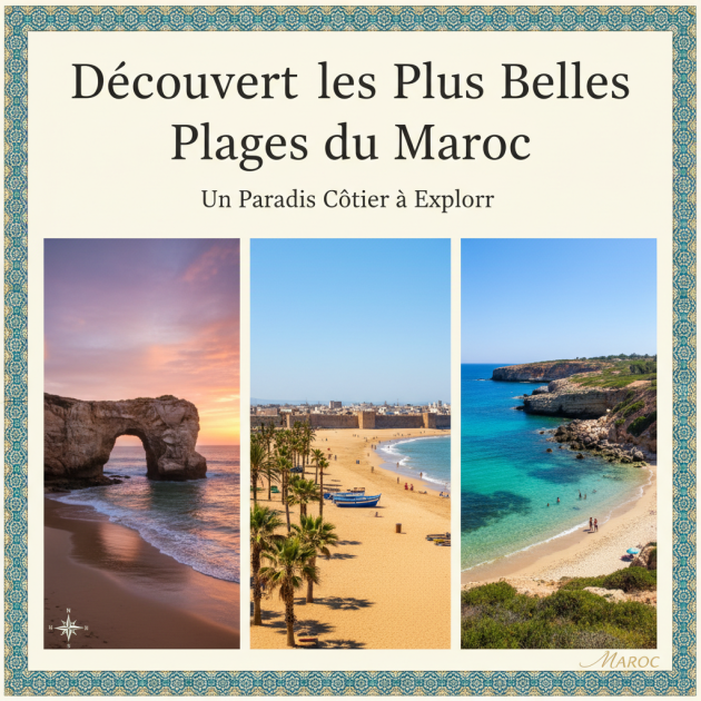 Découvrez les Plus Belles Plages du Maroc : Un Paradis Côtier à Explorer