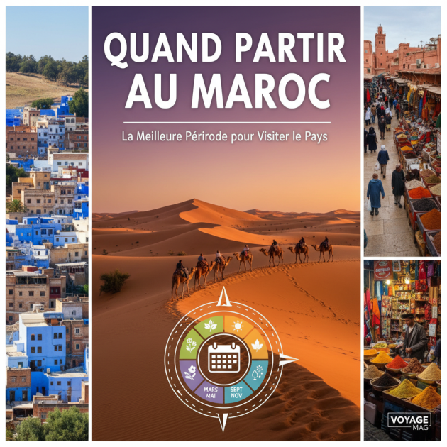 Quand Partir au Maroc : La Meilleure Période pour Visiter le Pays