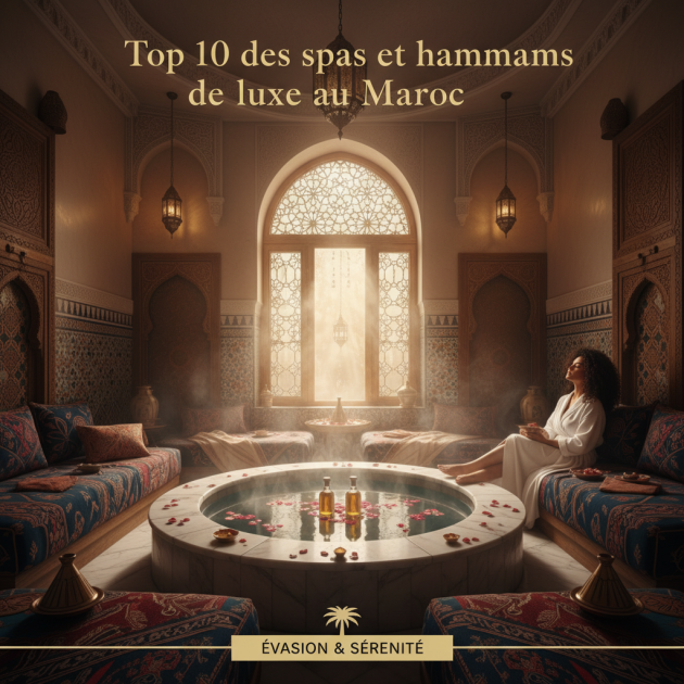 Top 10 des spas et hammams de luxe au Maroc
