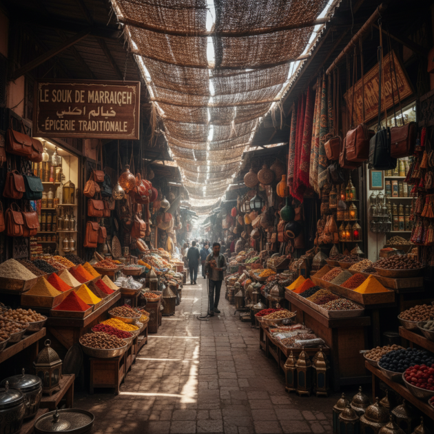 Le souk de Marrakech, une certaine idée du commerce