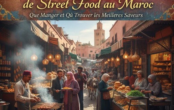Découverte des Délices de la Street Food au Maroc : Que Manger et Où Trouver les Meilleures Saveurs