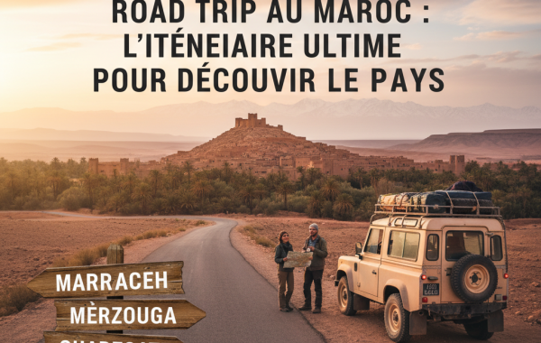 Road trip au Maroc : l’itinéraire ultime pour découvrir le pays