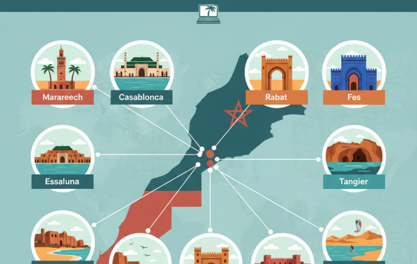 Top 10 des villes au Maroc pour les digital nomads
