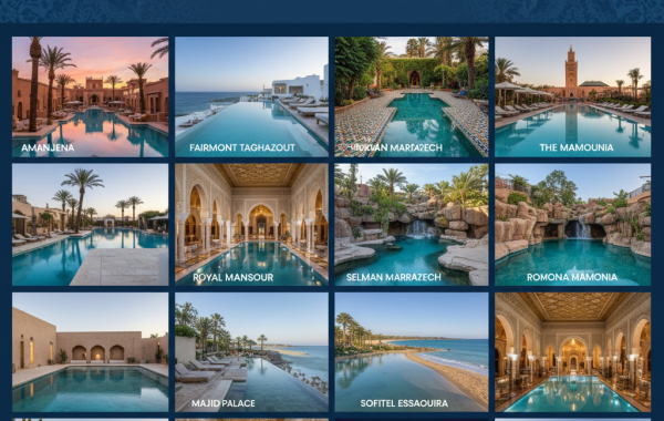 Top 10 des hôtels avec piscine au Maroc