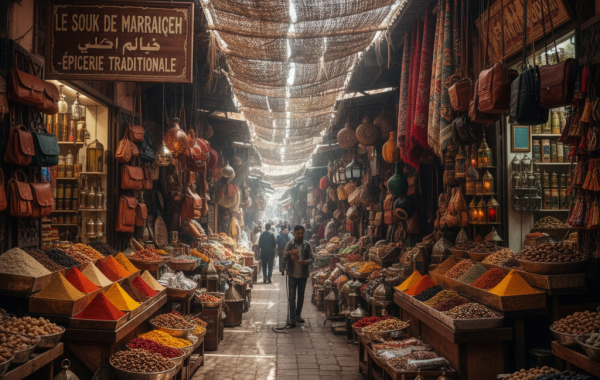 Le souk de Marrakech, une certaine idée du commerce